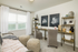 furnished study of home