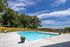 pool area on sunny day