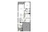 three bedroom, two bathroom floor plan