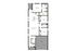 three bedroom, two bathroom floor plan