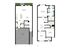 Three bedroom, two and a half bathroom floorplan
