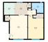 Charming apartment floor plan showcasing 1 spacious bedroom, a cozy living room, modern kitchen, and dining area, perfect for comfortable urban living.