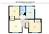 Inviting floor plan of Unit 1-4004 in Cincinnati, OH, showcasing 2 cozy bedrooms, a spacious living room, and a modern kitchen.