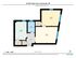 Modern floor plan of unit 6 at 4132 Taylor Ave, Cincinnati, featuring a spacious living area, one bedroom, and cozy kitchen within 657 sq ft.