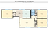 Inviting floor plan of Apt 14 at 4303 Allison St, Cincinnati, OH, showcasing 3 bedrooms, spacious living room, modern kitchen, and cozy dining area in 1071 sq ft layout.