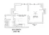 Elegant floor plan of Unit #6 at 3212 Bach, showcasing a spacious kitchen and living area, a sizable bedroom with a closet, and a full bath, perfect for stylish urban living.
