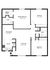 Inviting 2D floor plan featuring a master bedroom with a walk-in closet, two additional bedrooms, a modern kitchen, and an open living area.
