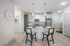 Furnished kitchen with large island