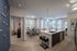 Furnished kitchen with large island