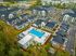 Aerial view of commuity and pool