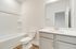 Bathroom with large tub