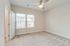 Bedroom with carpet