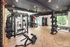 Modern fitness center with state-of-the-art gym equipment, vibrant interiors, and ample natural light.