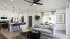 Living room and kitchen combo view