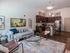 Interior living room photo, woof flooring