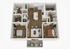 apartment floor plan