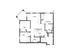 Inviting 3-bedroom apartment floor plan featuring a master suite, open kitchen, and expansive living room.