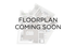 Anticipated release of a modern apartment floor plan featuring a stylish open layout.