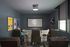 Residents watching movies in the the theater room