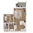 one bedroom studio