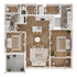 two bedroom two bath apartment