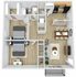 Silvertree 2 bedroom floorplan