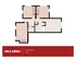 Contemporary floor plan of Hale Kawili featuring 3 bedrooms and 1 bath with sleek, efficient layout.