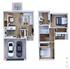 Campania End Floorplan