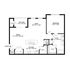 One Bedrooms | 1 Bath | 858 sq.ft.