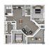 3D Furnished Hollow