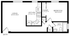 Modern floor plan featuring a spacious living area, cozy bedroom, efficient kitchen, and sleek bathroom, designed for comfort.