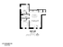 Chic floor plan of Unit 405 featuring 2 bedrooms, a stylish kitchen, and an expansive living area in Chicago's vibrant Belmont neighborhood.