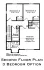 Hudson Ridge South 3 Bedroom Second Floor Plan With No Garage