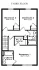 Lexington 4 Bedroom 2.5 Bathroom Third Floor Plan