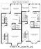 East Walnut Street 3 Bedroom First Floor Plan