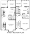 Dew Drop 3 Bed First Floor Plan