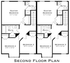 Dew Drop 3 Bed Second Floor Plan