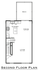 Heights Ave 4 Bed 2.5 Bath Second Floor Plan