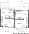 Heights Ave 3 Bed 2.5 Bath First Floor Plan