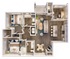 Maplewood 2 Bedroom 2 Bath With Den