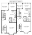 East Walnut Street, 3 Bedroom, Second Floor Plan
