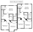 East Walnut Street, 3 Bedroom, Third Floor Plan