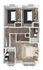 Meadow Springs Phase 1, 3 Bedroom Third Floor Plan With Garage
