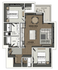 Franklin Square Phase 3, 2 Bedroom 2 Bathroom With Loft