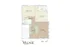 Detailed floor plan of Village East apartment featuring two bedrooms, a stylish kitchen, a spacious living area, and a bathroom.