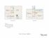 Village East floor plan displaying a three-bedroom, 3.5-bathroom layout across two main floors with a spacious kitchen and living area.