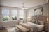 Cozy bedroom with large windows providing ample natural light, en suite bathroom, and walk-in closet.