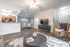 Living Area at Abberly Place Apartments in Garner, NC