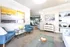 Living Room with Built In Shelving at Abberly Place Apartments in Garner, NC