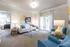 Living Room at Abberly Place Apartments in Garner, NC